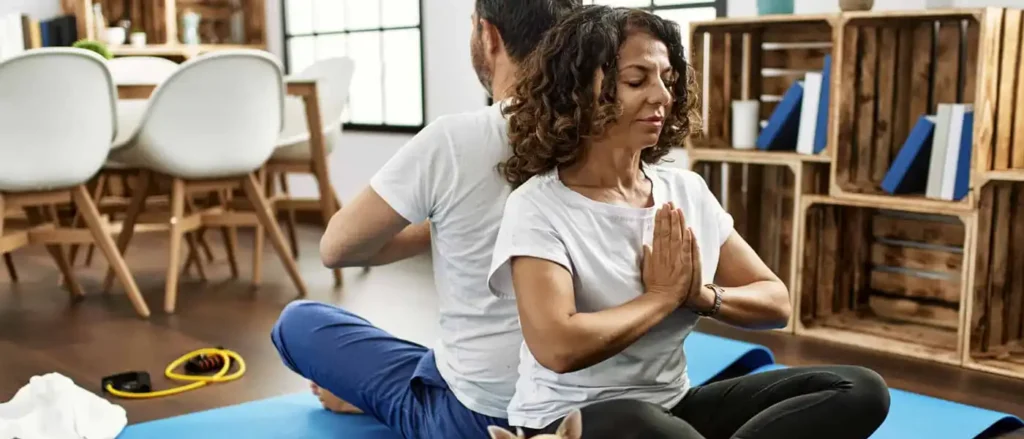 A close-up of two stones balanced perfectly, symbolizing the balance and mindfulness required to overcome sexual anxiety.