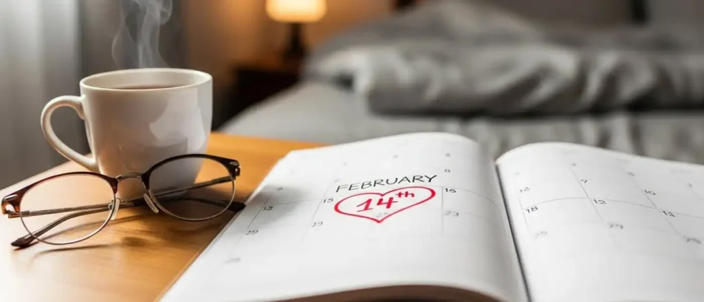 A planner with a scheduled date night to help with mismatched libido solutions.