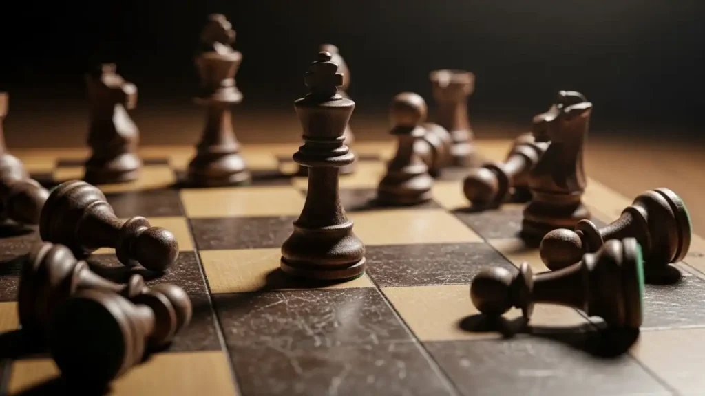 Chess piece symbolizing strategic decision making in prostate cancer treatment options.