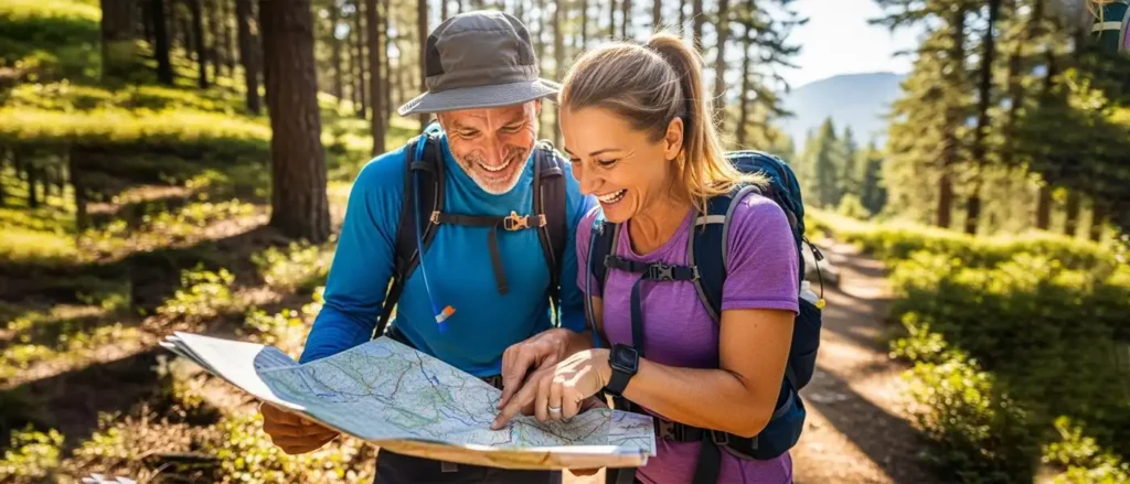 Couple enjoying an active lifestyle thanks to Modern Men's Sexual Health Treatments.