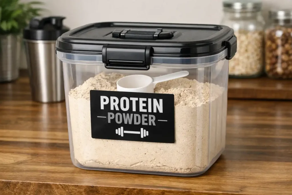Best way to store protein powder in a cool, dry, airtight container. Can Protein Powder Go Bad?
